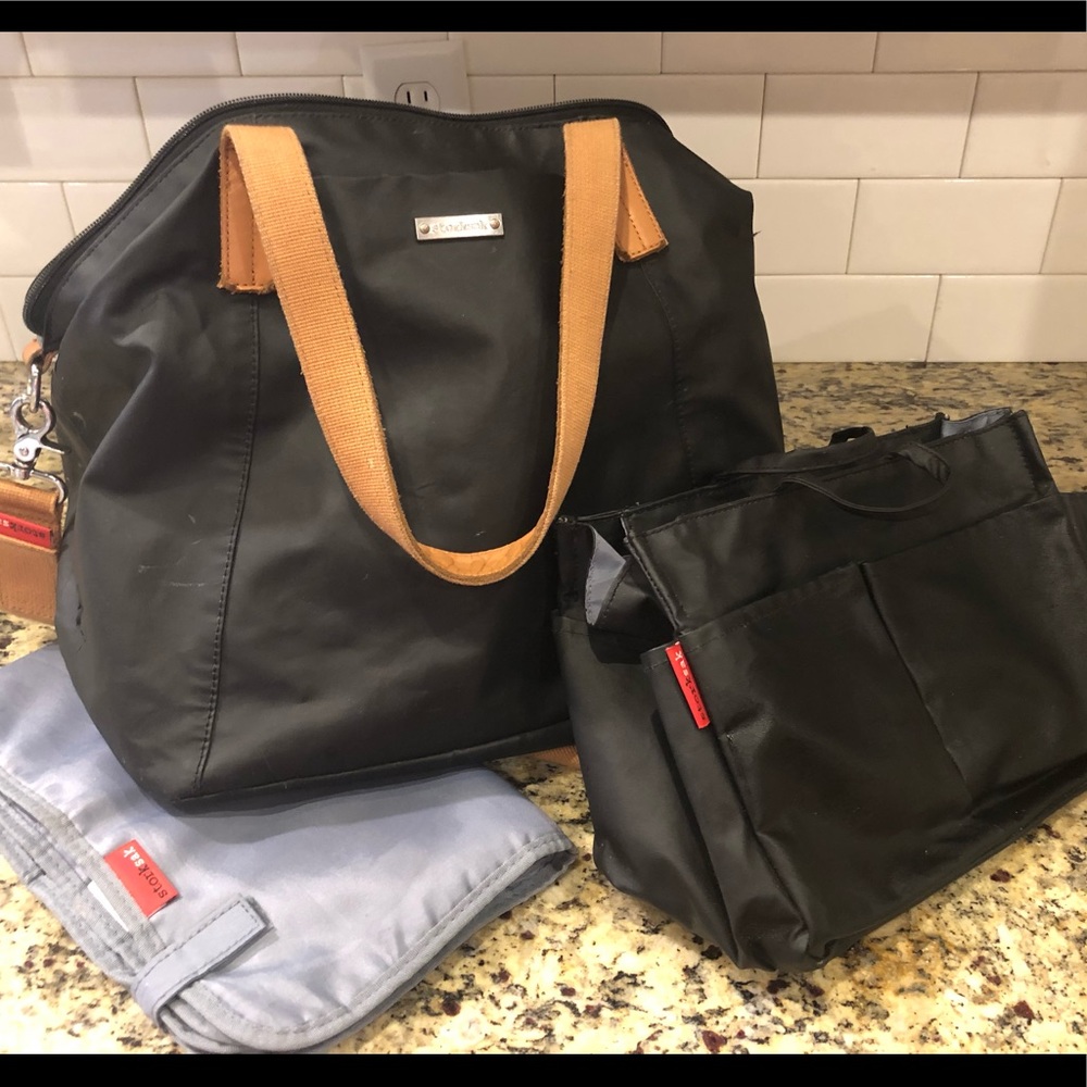 Storksak Noa Diaper Bag– Black